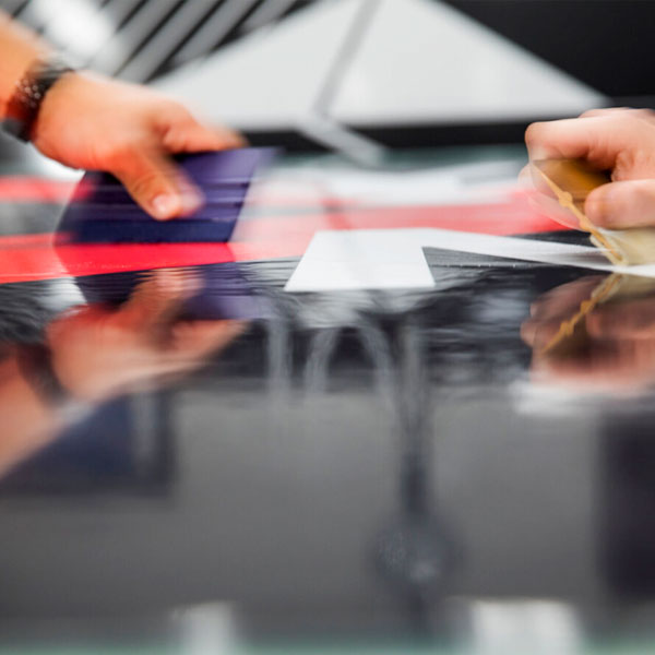 Film da schermo e roll up